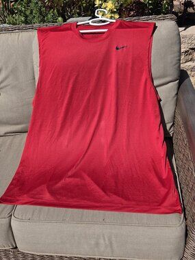 Nike Tank Tee Red 2XL